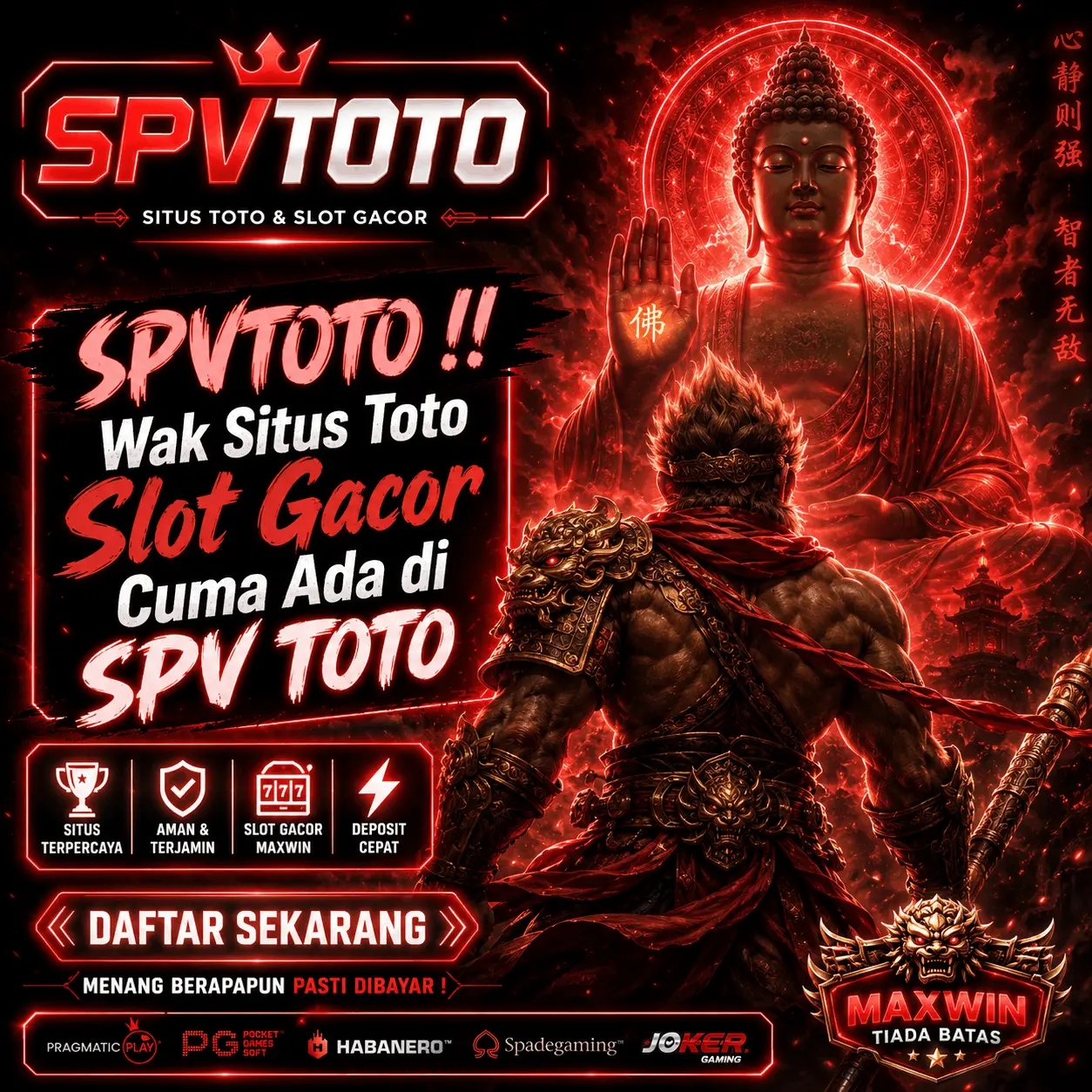 banner SPVTOTO !! Wak Situs Toto Slot Gacor Cuma Ada di SPV TOTO